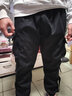 策息裤子男冬季加绒加厚保暖棉裤休闲裤子宽松加绒裤男哈伦学生工装运 加绒411黑色+加绒322黑色 2XL -建议130-145斤左右 实拍图