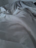 海澜之家（HLA）床上四件套棉麻风渐变色A类裸睡级面料被套枕套床单套件春秋 冰岛四季【速干不缩水-A类】 1.8m 床笠款 （被套200*230cm） 实拍图