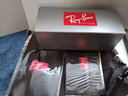 雷朋太阳镜方形复古简约时尚显脸小眼镜驾驶骑行运动户外墨镜0RB3522 004/71枪色镜框绿色经典镜片 尺寸64 实拍图