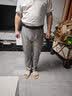 罗蒙抗皱免烫休闲裤男士夏季中青年商务弹力西装裤直筒宽松工装长裤子 实拍图