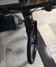 SAVA 萨瓦碳纤维山地车超轻内走线自行车喜玛诺变速油刹男女越野迪卡2 27.5寸银灰（建议身高150-180） 实拍图