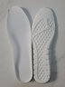 南极人运动鞋垫军训鞋垫软弹久站不累男女防臭透气吸汗篮球减震踩屎感 2双白底白+1双白底黑 43 实拍图