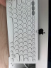 罗技（Logitech）K380蓝牙键盘多设备切换笔记本平板IPAD电脑适用 时尚超薄便携巧克力按键 芍药白 实拍图