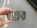 GUB 8000炫彩变色骑行眼镜防风日夜两用风镜男女公路自行车装备 TR水晶灰-全面水银变色片 实拍图