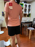 骆驼（CAMEL）羽毛球服女防晒速干运动两件套装 Y1S1TLF653A5 樱花粉 L 实拍图