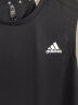 adidas简约速干舒适运动健身圆领背心男装夏季阿迪达斯官方 黑色 XL 实拍图