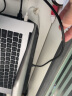 绿联（UGREEN）USB2.0数据线公对公 移动硬盘盒高速传输双公头连接线 笔记本接散热器机顶盒 0.5米 黑 10308 实拍图