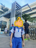 KIMI COOL小学生书包一二三到六年级儿童减负双肩包新款背包男女生 宝粉色大号+笔袋+补习袋 实拍图