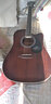 萨伽萨迦吉他SF700C/SF600单板民谣电箱入门学生男女初学进阶木吉它 41英寸SF700C缺角复古色 实拍图