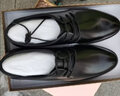 七匹狼皮鞋男内增高商务休闲鞋头层牛皮正装鞋真皮系带休闲鞋子男士婚鞋 黑色（四季款） 42 实拍图
