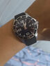 浪琴（LONGINES）【99新京东正品】浪琴男士手表康卡斯系列奢侈品牌送礼300米防水夜光自动机械运动休闲石英瑞士世界名表 【39石英黑】后配胶带扣L3.640.4.56.6 实拍图
