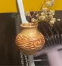 苏州博物馆 吴地晨晖新石器冰箱贴迷你小花器留言贴 文创商务送礼品生日礼物 彩绘陶罐 实拍图