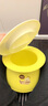 茶花（CHAHUA）塑料痰盂尿桶尿盆儿童尿壶坐便器加厚带盖婴儿便盆男女宝宝马桶 新品黄色_1个 实拍图