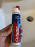 高露洁（Colgate）卓效防蛀牙膏 5支装（按压式泵式x3+喜马拉雅盐115gx2）+牙刷2支 晒单实拍图