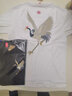 天龙致尊（Denon supreme）短袖t恤男装夏季中国风麒麟刺绣宽松纯棉情侣国潮上衣服男士T恤衫 870麒麟白色 L(建议115-140斤) 实拍图