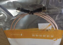 博扬 BNC公-BNC公射频连接线50欧 3米高频RG316超柔镀银屏蔽SFF50-1.5高温线(0-3G)BY-316-BNC-3 实拍图