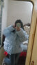 唐菓蜜羽绒棉服女2025秋冬季新款学生韩系减龄羽棉袄绒服加厚保暖棉衣女 蓝色 M 实拍图