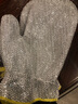 【升级防水款】钢丝洗碗手套防烫隔热手套厨房清洁刷碗刷锅防油防水洗碗神器 钢丝洗碗手套【1双】 实拍图