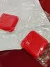 汀妲 开门撞福防撞贴指纹锁防撞贴门吸冰箱门锁门后墙面防碰撞免打孔防撞垫门把手保护贴硅胶门挡神器 红色4个装【服气冲天】 实拍图