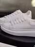 卡帝乐鳄鱼女鞋小白鞋女春季休闲鞋女透气平底运动板鞋子 女 40948 白色 37 实拍图