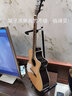 银鱼立式双头吉他架子电民谣古典贝斯架琵琶小提琴折叠便携支架地架子 单乐器款加变调夹脚凳各1个 实拍图