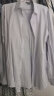 南极人衬衫男 纯色长袖商务衬衫男士棉质舒适衬衣外套修身白衬衫男3XL 实拍图