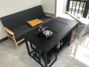 穗驰家具简约现代功夫茶几天然火烧石一体泡茶桌带电磁炉茶具办公茶台茶桌 1.2米G款火烧石+全自动茶炉+抽屉 实拍图