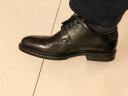 爱步（ECCO）正装男鞋 商务皮鞋男雕花布洛克德比鞋 里斯系列622164 黑色41 晒单实拍图