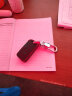 适用于众泰钥匙包T700/T600/T300/SR7/Z300/大迈X7/X5钥匙套汽车钥匙扣真皮 众泰C款黑皮红线 实拍图