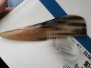 小李子牛角梳子长直发卷发梳子女家用十二生肖雕刻花牛角梳男女送礼 牛角梳25-1生肖蛇 实拍图