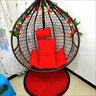 吊椅秋千吊篮藤椅家用休闲懒人室内阳台吊篮椅吊兰吊床摇篮椅摇椅 单人咖色粗藤【豪华款】 实拍图
