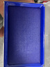 三木（SUNWOOD）136*86mm方形透明外壳财务会计办公用品快干印台印泥 蓝色 6282 实拍图