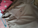 七匹狼短袖T恤男夏季桑蚕丝Polo打底衫男士凉感5A抗菌翻领短T男装上衣 701卡其色-天丝面料 2XL 180/96A 实拍图