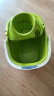 茶花拖把桶挤水拖布桶拧干桶塑料大号手提清洁桶免手洗拖把地拖桶 【草绿色】拖把桶1个 晒单实拍图