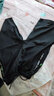 夏冰妮休闲短裤男夏季男士七分裤运动速干大码夏天宽松沙滩裤薄款大裤衩 黑色+浅灰色 2XL 实拍图