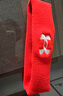 安德玛（Under Armour）发带运动头带吸导汗带发箍运动篮球跑步健身男女止汗带擦汗束发带 红色 实拍图