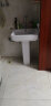澜之家 陶瓷卫生间洗手盆方形立柱盆洗手池阳台洗衣池洗脸盆 308盆+柱 送货入户 实拍图