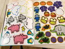 小红花2-3岁宝宝贴纸+我来贴贴纸+数学启蒙贴纸游戏书（全8册）专注力训练早教益智贴纸全脑开发贴贴画儿童女孩贴贴纸儿童贴纸书 实拍图