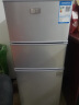 小鸭牌（XIAOYAPAI）小冰箱三门78L 迷你小型家用冷藏软冷冻冷冻 租房宿舍小型电冰箱一级能效节能低噪BCD-78A152B银色 实拍图