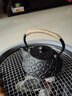 瓷牌茗茶具（cipaiming teaset） 铁壶生铁泡茶壶手工无涂层茶壶家用泡茶烧水壶 实拍图