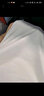 拇指白小T春秋二代长袖t恤男女疏水纯棉打底衫男白T圆领 白色-男款 3XL 实拍图
