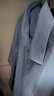 罗蒙【三防】免烫抗皱长袖商务衬衫男士春季工装正装职业上衣服衬衣 实拍图