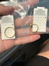 明牌珠宝平安无事戒 足金古法黄金素圈对戒戒指女AFM0156工费150 戒指 21号 约2.51克 实拍图