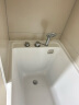 梵浴（FANYU）迷你亚克力小型加深小户型家用民宿深泡浴缸卫生间方形坐泡浴缸 四件套 1.1m 晒单实拍图