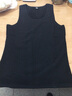 简束保暖背心男加绒加厚修身棉背心秋冬紧身打底衫男士内衣坎肩马甲 窄肩黑色 2XL (75-85kg) 实拍图