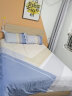 水星家纺纯棉床上四件套学生宿舍单人床北欧简约风套件1.2米床 弗利安 实拍图