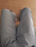真维斯（Jeanswest）休闲裤男士秋冬季新款2025宽松直筒纯棉舒适透气时尚百搭长裤子男 浅灰 34 码(2尺7) 实拍图