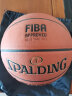 斯伯丁（SPALDING）传奇篮球TF1000ZK7号篮球超纤皮吸湿FIBA国联认证比赛篮球76-963Y 实拍图