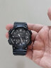 卡西欧（CASIO）手表 防水黑金太阳能男表 多功能夜光双显运动学生手表情人节礼物  AEQ-110W-1A 十年电力+世界时间 实拍图