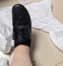 无印良品（MUJI）女式 不易疲劳 皮革 绑带鞋（女士）平底鞋 EJB01A4S 黑色 235mm /37码(2.0) 晒单实拍图